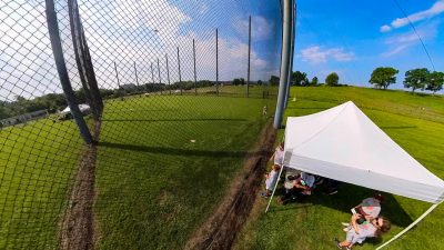 people flying drones