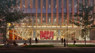 Loft - front view rendering