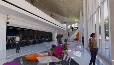 Lobby and Classroom