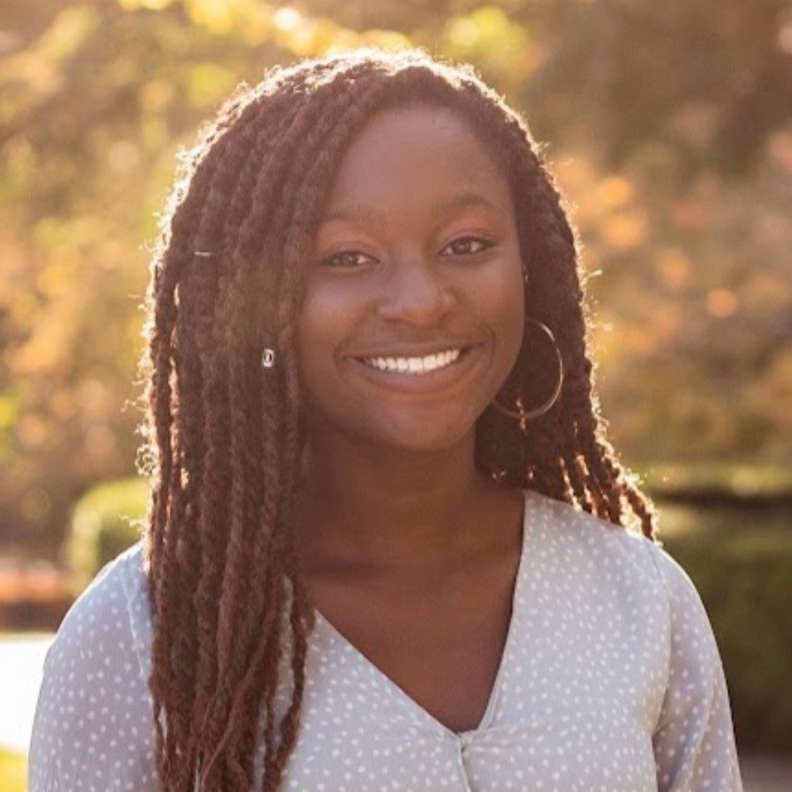 During Sade's time at Virginia Tech, she was able to intern at the Department of Social Services office in Christiansburg within the Foster Care and Child Protective Services department. She also participated in undergraduate research at the Child Development Center for Learning and Research with Dr. Bradburn. Sade also served as a small group leader, a mental health advocate for her peers in the PAL program through Cook Counseling, an academic tutor through Trio Upward Bound, and an intramural official at Recreational Sports. Sade is now pursuing a Master’s of Public Policy.