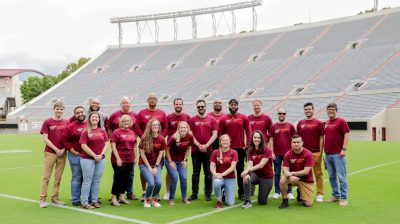 Undergraduate Admissions, Lane Stadium, Blacksburg, VA. Fall 2021