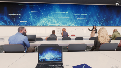 Virtual tour large classroom