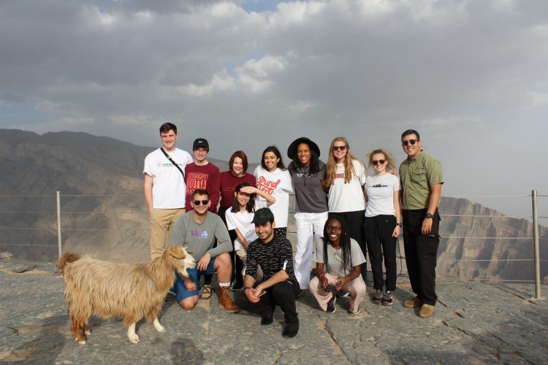 Students in Oman. 