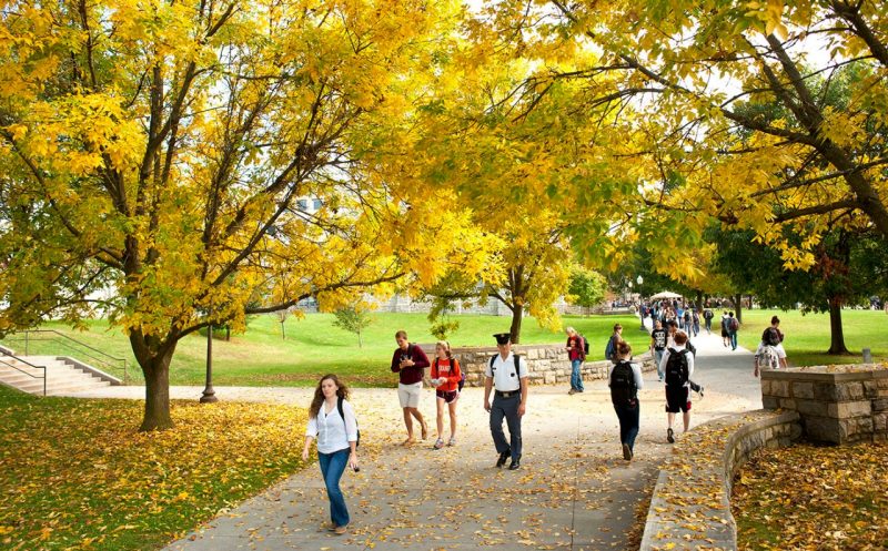 Campus in early fall