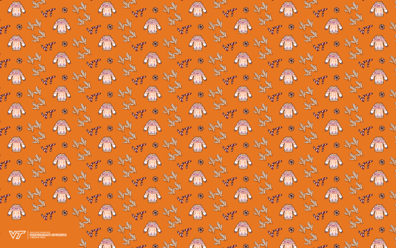 I'm a hokie. #VT25. Phone wallpaper. White text on maroon.