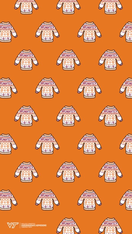 I am hokie. Class of 2025. Phone background. Maroon VT on gray.