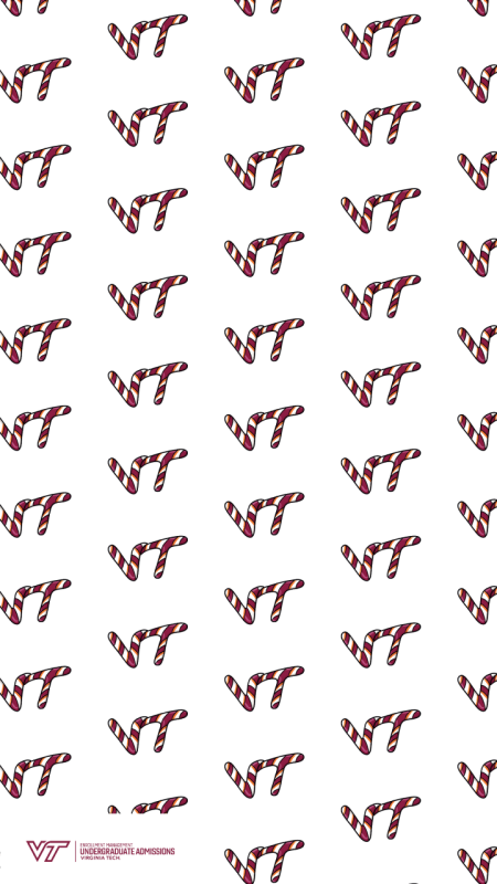 I am hokie. Class of 2025. Phone background. Maroon VT on gray.